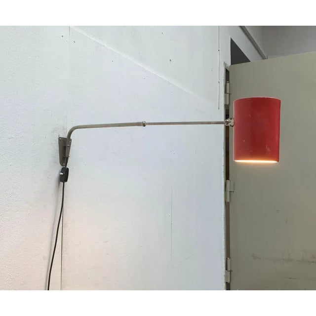 Mid-Century Modern Mid-Century German Minimalist Wall Lamp from Hala, 1960s For Sale - Image 3 of 18