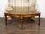 19th Century English 19th Century Mahogany Table with Green Leather Oval Top and Turned Legs For Sale - Image 5 of 12