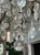 Pair of Maison Bagues Patinated Iron and Rock Crystal Chandeliers For Sale In Boston - Image 6 of 9