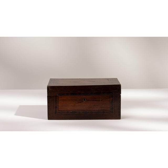 19th Century France Gray Wood Box For Sale - Image 16 of 18