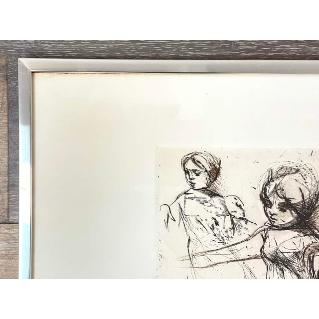 Mid 20th Century Ruth Gikow, (1913-1982), Limited Edition Etching, Signed For Sale - Image 5 of 8