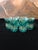 A rare set of vintage mid century era moser six glasses. Absolutely the rarest color on any moser art glass a glorious...