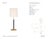 Thomas O'Brien by Visual Comfort Signature Bryant Large Wrapped Table Lamp in Hand-Rubbed Antique Brass and Chocolate...