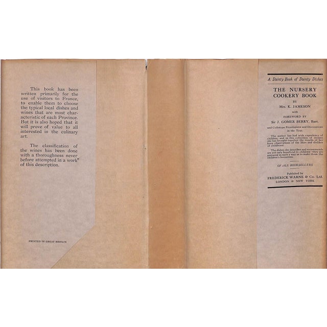 "What to Eat and Drink in France" 1931 De Croze, Austin For Sale In New York - Image 6 of 12