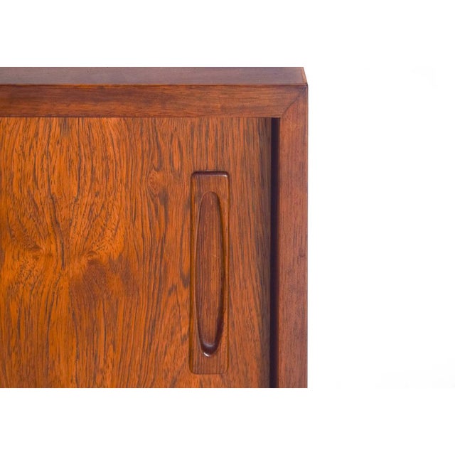 Brown Rosewood Sideboard, Denmark, 1950s For Sale - Image 8 of 11