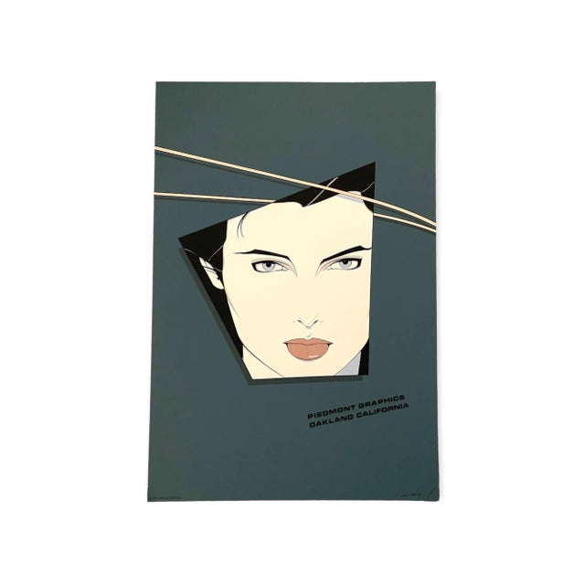 Patrick Nagelのシルクスクリーン Vintage Patrick NAGEL Signed Print 80s Ladies Framed | eBay