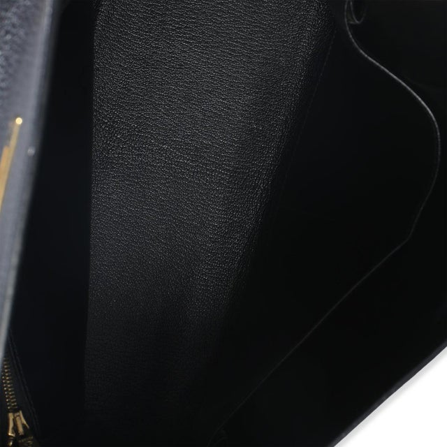 Vintage Black Ardennes Kelly 32 GHW For Sale - Image 9 of 9