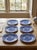 William Morris "Marigold" Blue and White Plates by Goodies - Set of 6 For Sale - Image 9 of 9