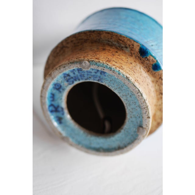 Pottery Lamp Base by Inger Persson for Rörstrand For Sale - Image 10 of 14