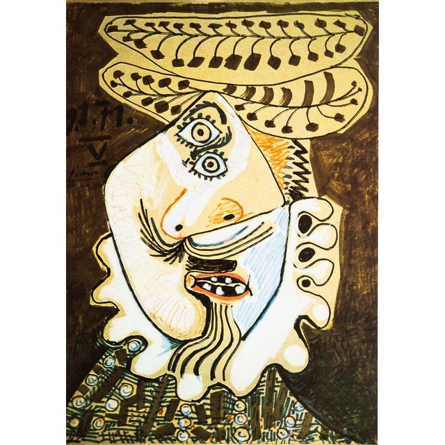 Pablo Picasso (1881-1973) Exhibition Sala Gaspar Barcelona Gouaches 1987 to 1971, 1974 Color photolithography Signed in...