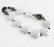 Angela Caputi Angela Caputi Pearlized Silver Resin Necklace For Sale - Image 4 of 9