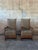 Wouda Style Dutch Haagse School Chairs in Velvet, Pair For Sale - Image 4 of 12