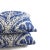 2020s Contemporary Blue & White Damask Pattern Pillow Cover For Sale - Image 5 of 7
