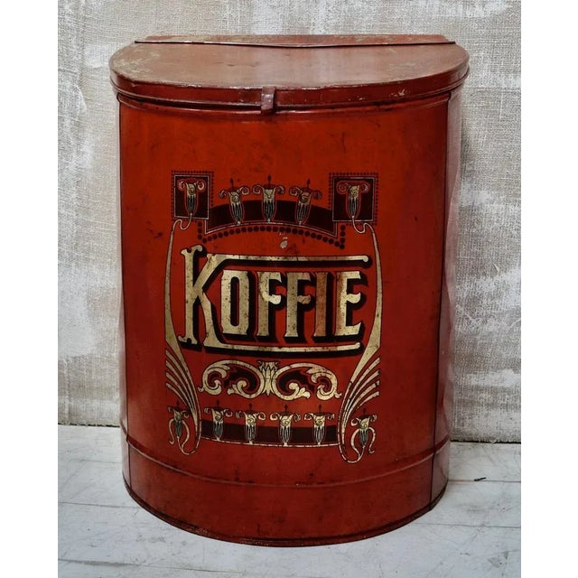 Large Cafe Container by Etall.J.Schuybroek, 1905 For Sale - Image 10 of 10