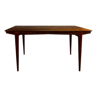 Scandinavian Dining Table in Wood with Italian-Style Extensions, 1960s For Sale