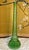 Empoli Vintage Mid Century Modern Empoli Italian Green Chianti Genie Bottle Decanter 22" For Sale - Image 4 of 7