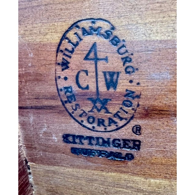 Late 20th Century Kittinger Mahogany Sideboard or Huntboard For Sale - Image 10 of 11