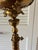 Late 19th Century Victorian Brass Converted Oil Lamp Marble Side Table Floor Lamp For Sale - Image 5 of 16