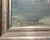 Coastal Mid 20th C. European Seaport Painting, Framed For Sale - Image 3 of 3