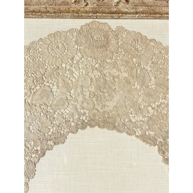 Add timeless charm to your space with this vintage framed lace collar artwork, a one-of-a-kind custom piece. The vintage...