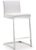 Parma White Vegan Leather & Steel Counter Stools - Set of 2 For Sale - Image 12 of 13