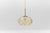Mid-Century Modern Yellow Oval Murano Glass Ball Pendant Lamp by Doria Leuchten, Germany, 1960s For Sale - Image 3 of 11