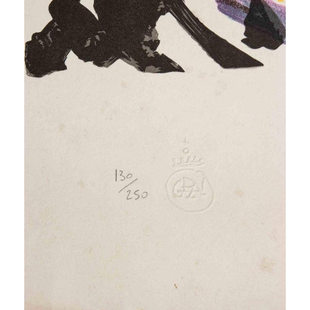 Salvador Dalí­, The Daughter of Minos, 1978, Woodcut Print For Sale - Image 3 of 5