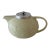 Vintage Villeroy & Boch "The Tisane" Pattern Teapot Embossed Floral Design Cream Color Metal Lid 500 ML For Sale