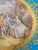 18th Century French Sevres Vincennes Bleu Celeste Plate With Courting Scene For Sale - Image 9 of 18