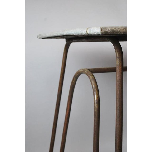 Vintage Indoor and Outdoor Florist Table, 1950s For Sale - Image 7 of 8