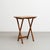 Folding wood Table, circa 1960. By unknown artisan in Spain, circa 1960. In good original condition, with minor wear...