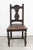 Wood Neo-Renaissance Carved Solitary Oak Chair with Vegetal Motifs, 1900 For Sale - Image 7 of 10