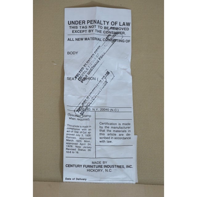 Pair of Century Upholstered French Regency Open Armchairs For Sale - Image 18 of 18