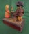 Automaton German Zinner & Sohn Musical Toy W Children & Organ Grinder Monkey For Sale - Image 10 of 16