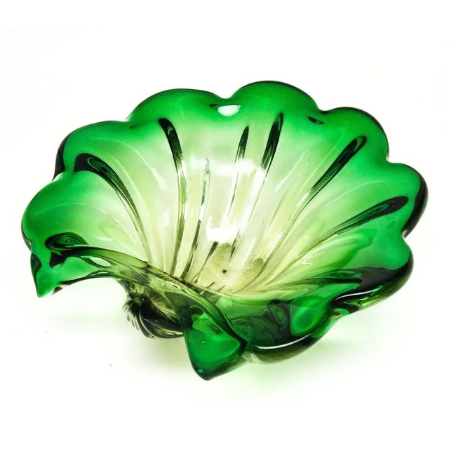 Art Deco Italian Bowl from Made Murano Glass, 1970s For Sale - Image 4 of 11