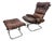 Set of Armchair and Ottoman by Harald Relling for Westnofa For Sale