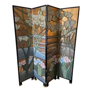 1980s Art Deco Style Room Divider