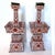 Red Pair Chinese Qing Porcelain Coral Red Bajixiang Candlesticks For Sale - Image 8 of 15