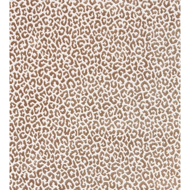 The House of Scalamandré Panthera Velvet Fabric, Sable For Sale