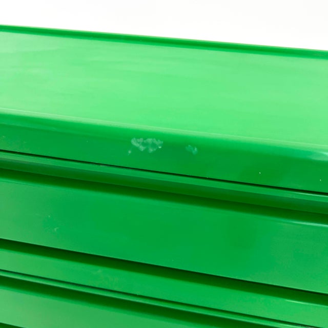 Green Green Chest of Drawers Model 4964 by Olaf Von Bohr for Kartell, 1970s For Sale - Image 8 of 11