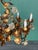 1960s Hollywood Regency Gilt Metal and Glass Roses Chandelier, Italy For Sale - Image 16 of 18
