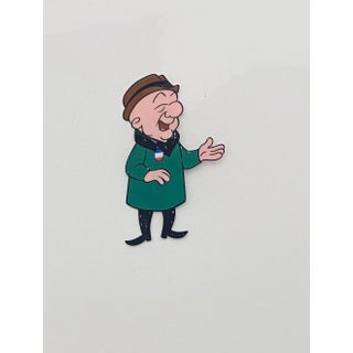 Jules Engel, Mr. Magoo Original Vintage Animation Cel Hand Drawing Painting For Sale