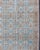 Antique All-Over Pattern Persian Geometric Tabriz Rug in Blue and Taupe For Sale - Image 12 of 13