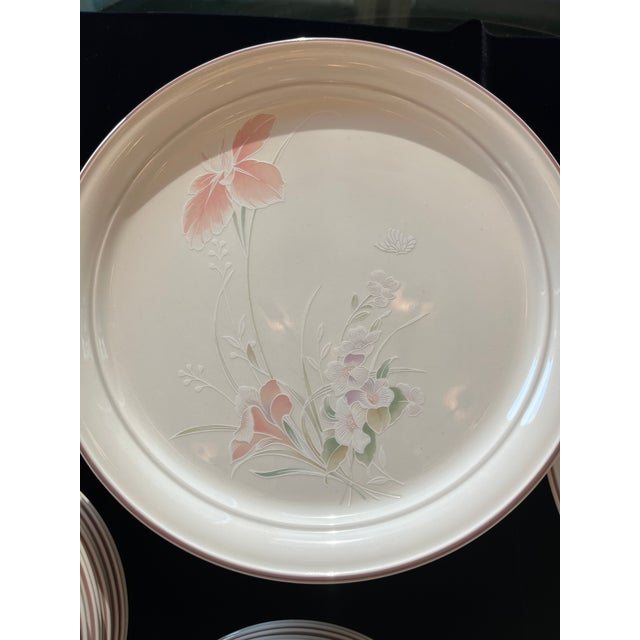 Noritake Spring Orchid 57-Piece Dinnerware Set For Sale - Image 9 of 11