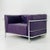 Gold Mid-Century LC3 Armchair Model 0275 by Le Corbusier for Cassina, Italy, 1960s For Sale - Image 8 of 11