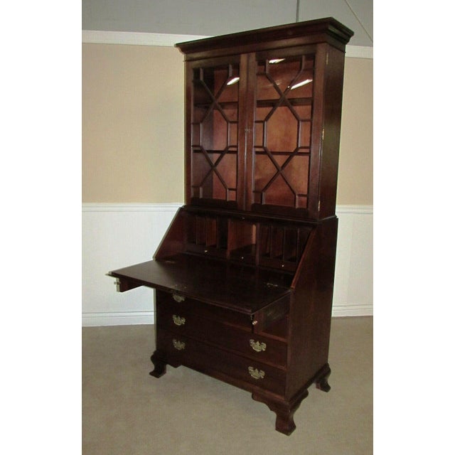 Kittinger Biggs Old Dominion Mahogany Secretary Desk Chairish
