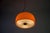 Mid-Century Orange Glass Ceiling Lamp attributed to Stilnovo, Italy, 1960s For Sale - Image 13 of 17
