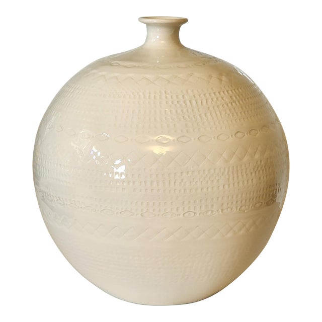 Modern Ball Vase by Ceramiche Tadinate, Italy For Sale
