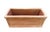 Italian Impruneta Tuscan Terracotta Small Rectangular Box Planter With Double Edge For Sale - Image 9 of 9