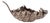 Aspen Leaf Cast Aluminum Bowl For Sale